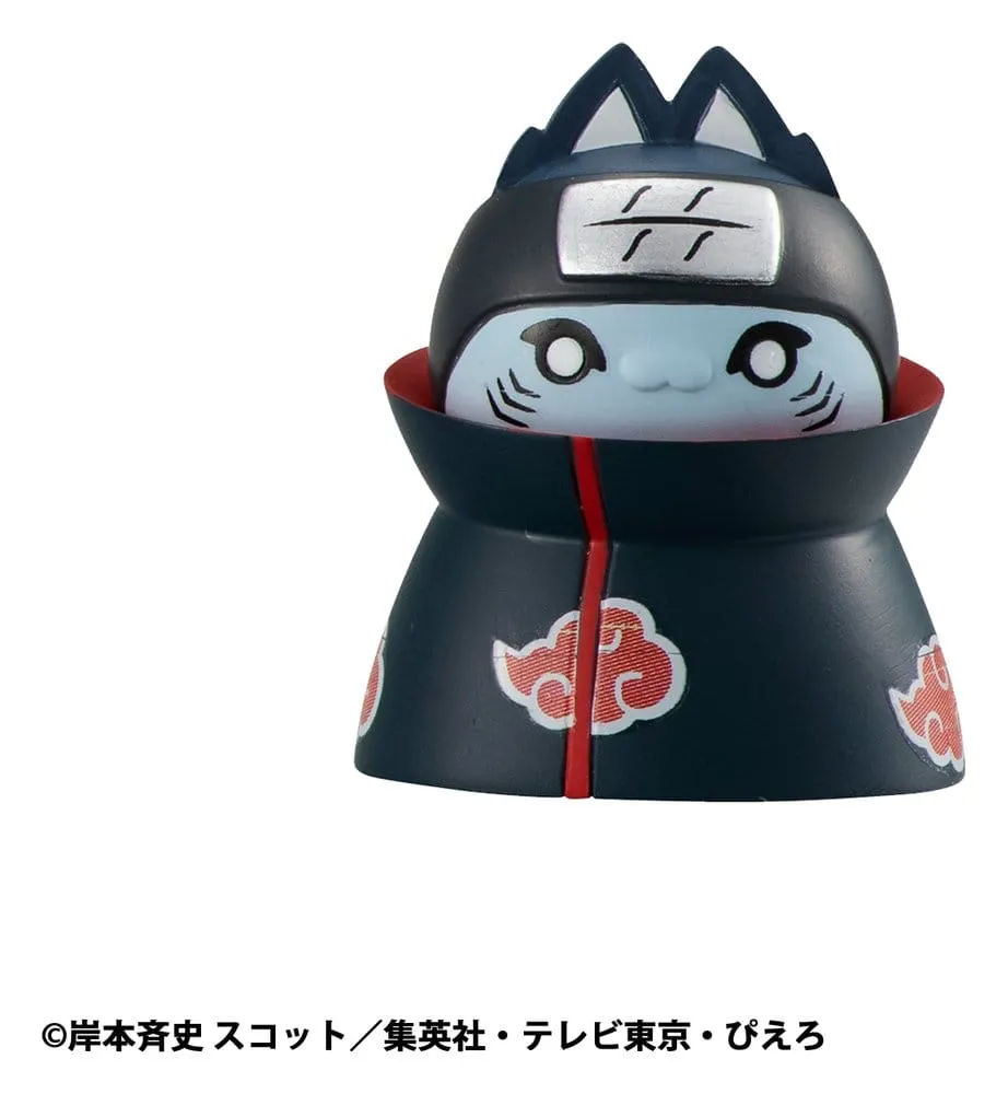 Naruto Shippuden Mega Cat Project Trading Figure Defense Battle of Village of Konoha! 3 cm Nyaruto! Blind Box - 1 Unidade